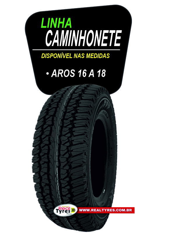 Linha Remold Caminhonete Real Tyres Premium